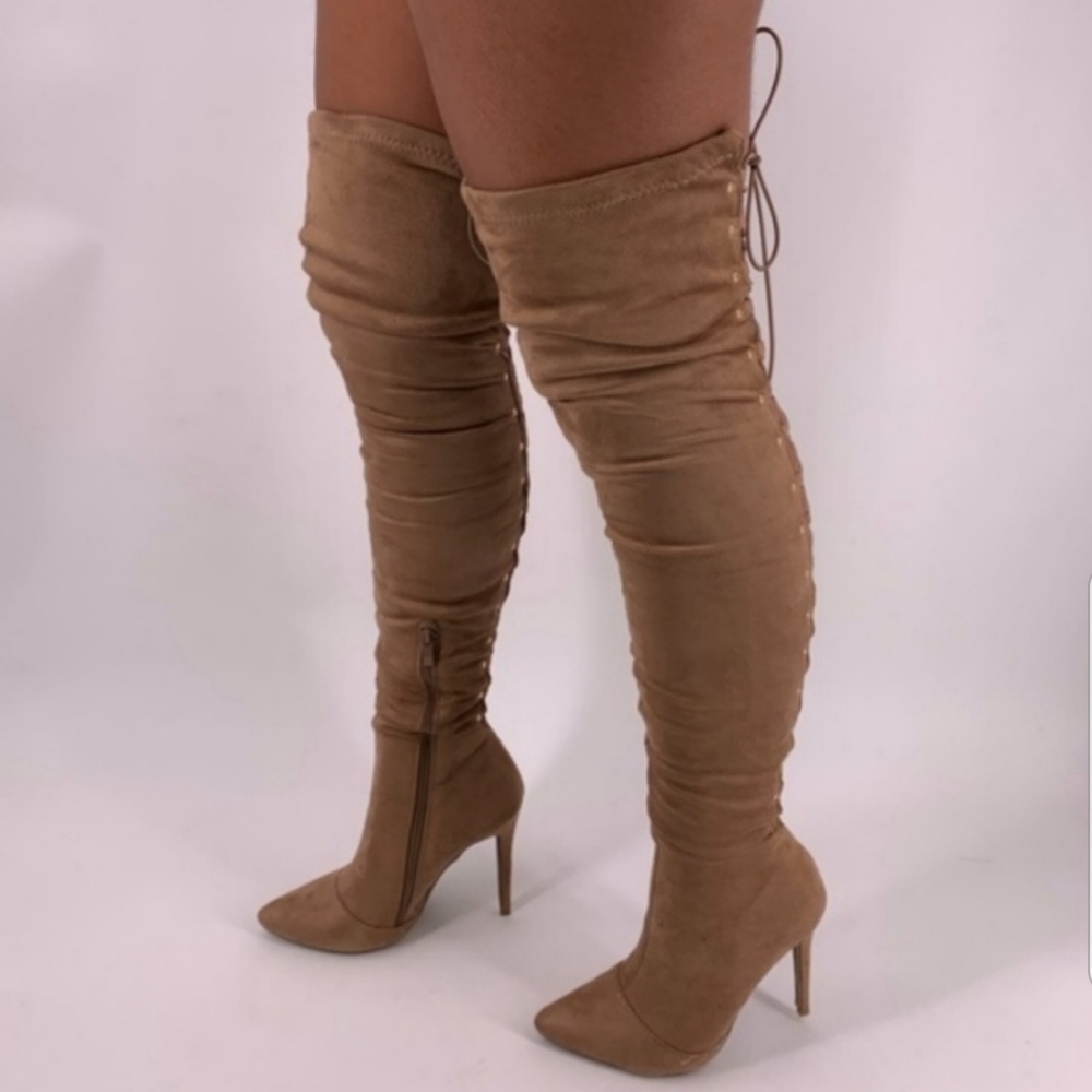 1 Left (size 7) Thigh High Boots - Picture 6 of 8
